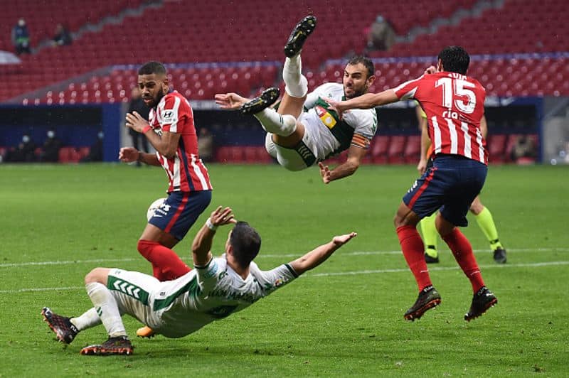 La liga 2020 21 Atletico Madrid beat Elche by 3 1