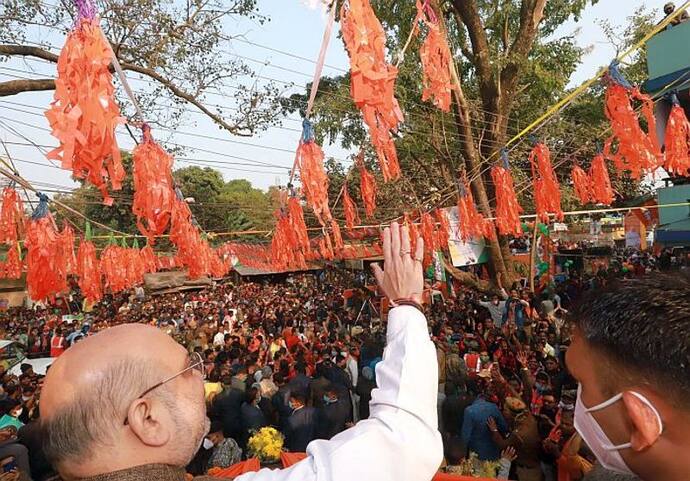 জেপি নাড্ডার কনভয়ে হামলা, 'হিংসাত্মক হামলার জবাব নির্বাচনে', তৃণমূলকে হুঁশিয়ারি অমিতের