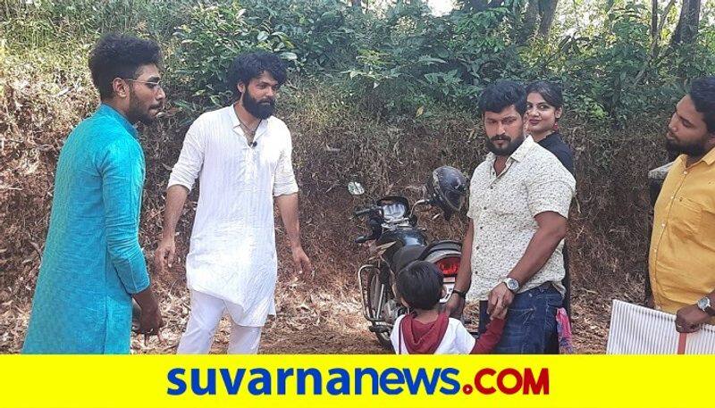 Sandalwood Actor rakshith shetty In shashti pooja at udupi rbj