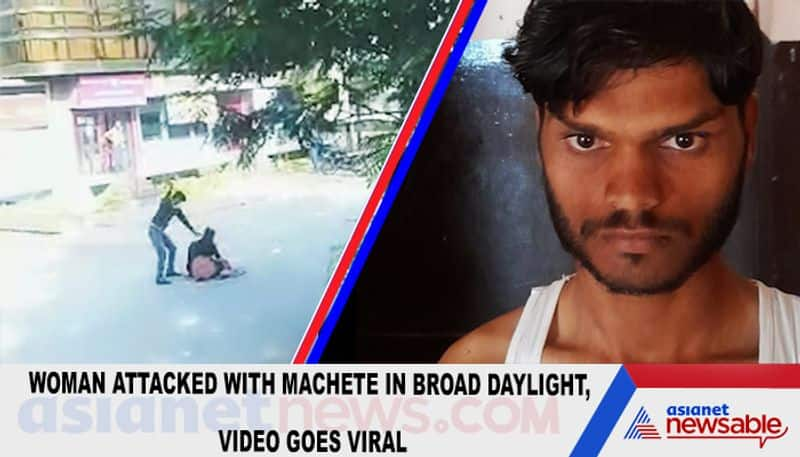 Woman attacked with machete in broad daylight, video goes viral-YCB