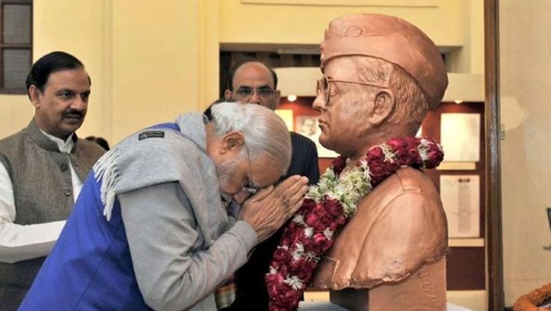 Subhash Chandra Bose 125th birth anniversary PM Modi unveil hologram statue of Netaji on January 23 ckm