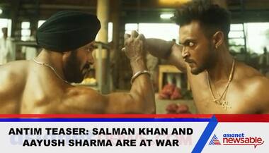 Watch: Salman Khan's battle with Aayush Sharma out in first look of Antim The Final Truth
