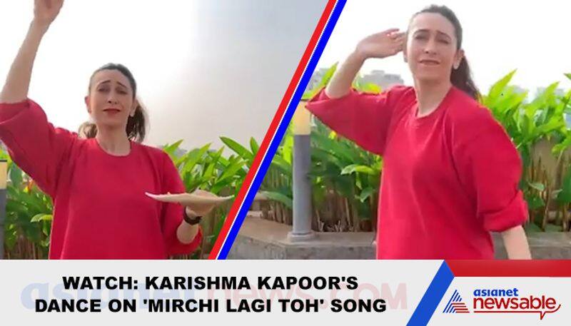 Karisma Kapoor dancing on 'Mirchi Lagi Toh' ahead of Coolie No 1 release goes viral: Check the video - gps