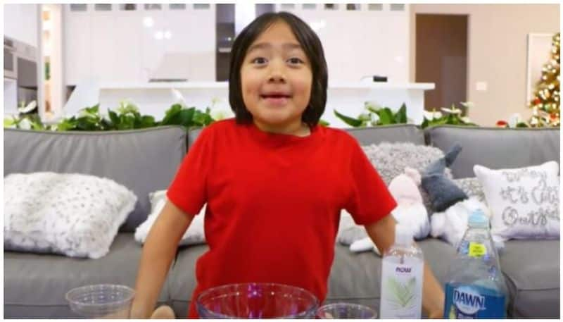 nine year old boy tops YouTube's highest-paid 2020 list