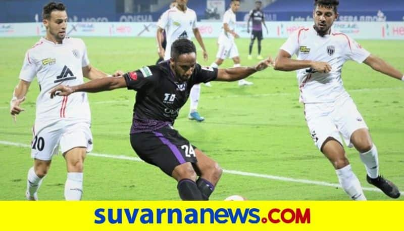 ISL 7 Odisha FC vs NorthEast United FC Ends in a draw kvn