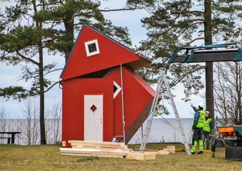 Latvian startup Brette Haus introduces foldable houses