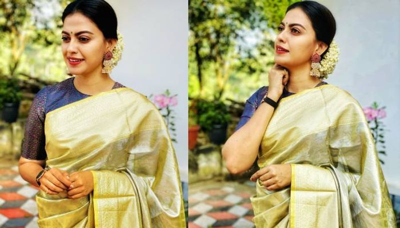 anusree saree pics viral