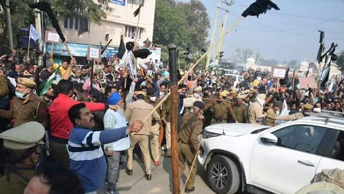 आंदोलन: 13 किसानों पर हत्या और दंगा करने का केस दर्ज, कांग्रेस ने कहा- यह सरकार की हताशा दिखाता है