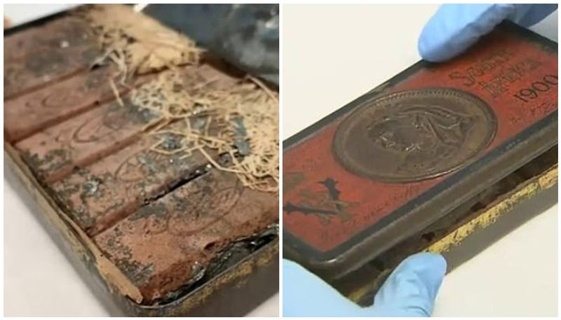 120 year-old box of Cadbury chocolate is discovered in australia