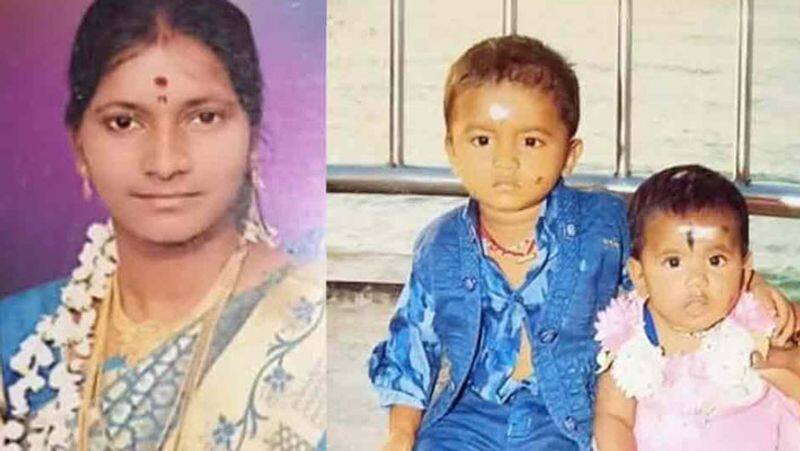 cuddalore mother suicide after 2 childerns murder...police investigation