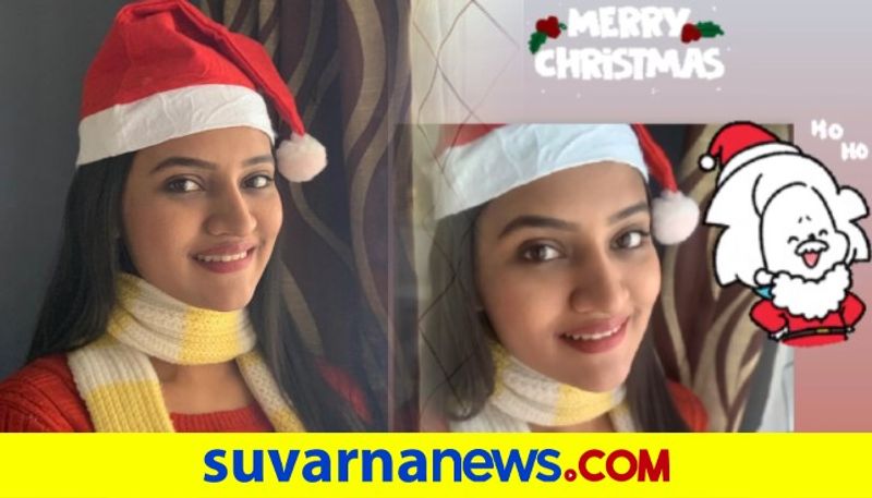 Kannadathi actress RanjanI Raghavan Christmas celebration have a question for fans dpl