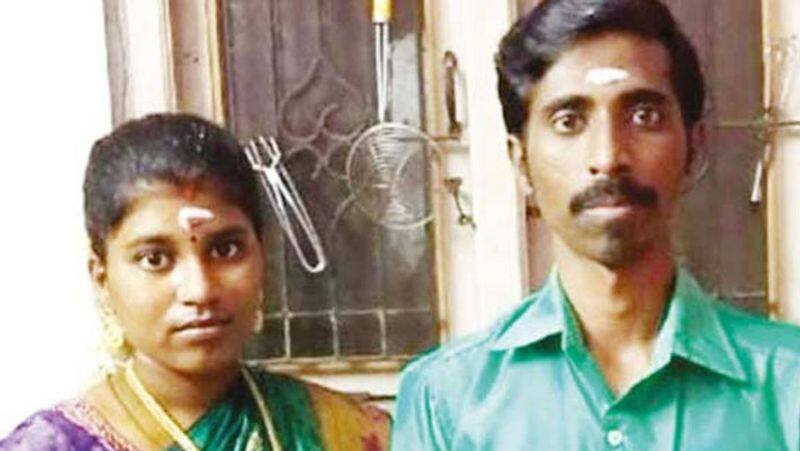 Tiruppur 8 months pregnant women with husband suicide