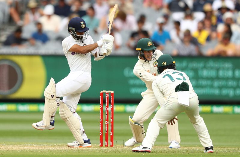 <p>India is in total control of its innings, as it leads by 82 runs at stumps on Day 2 of the Boxing Day Test against Australia, at the Melbourne Cricket Ground (MCG), on Sunday. India lost just four wickets in the day, while the final session went entirely in India's favour, with skipper Ajinkya Rahane scoring a century. Meanwhile, we take a look at the records that were scripted today.</p>
<p>India is in total control of its innings, as it leads by 82 runs at stumps on Day 2 of the Boxing Day Test against Australia, at the Melbourne Cricket Ground (MCG), on Sunday. India lost just four wickets in the day, while the final session went entirely in India's favour, with skipper Ajinkya Rahane scoring a century. Meanwhile, we take a look at the records that were scripted today.</p>