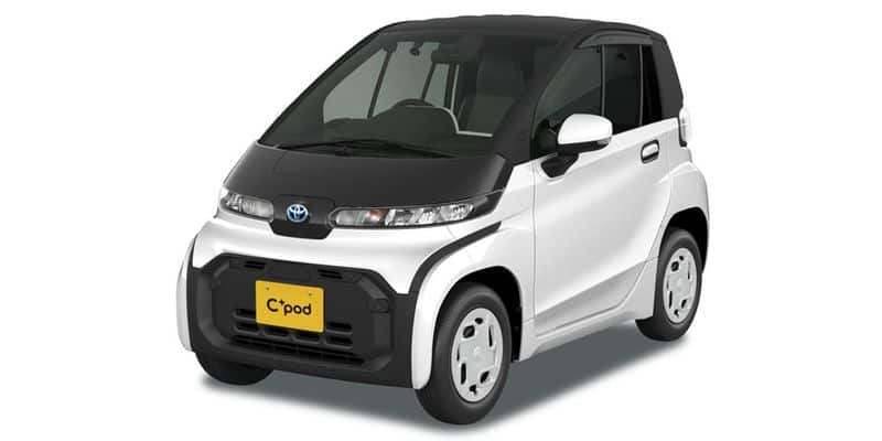 Toyota japan launch c plus pod micro electric car ckm