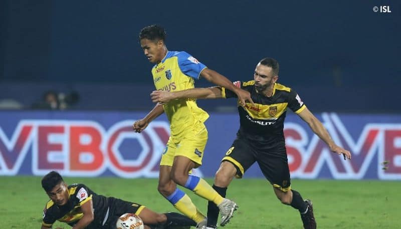 Hero ISL 2020 21 Kerala Blasters vs Hyderabad FC Jeakson Singh Thounaojam Hero of the Match