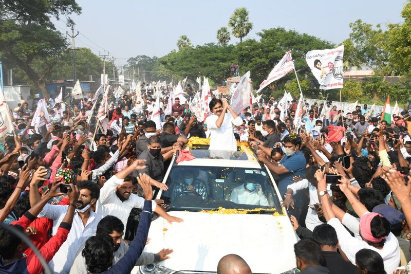 Janasena chief pawan Kalyan comments on Ap CM YS Jagan lns