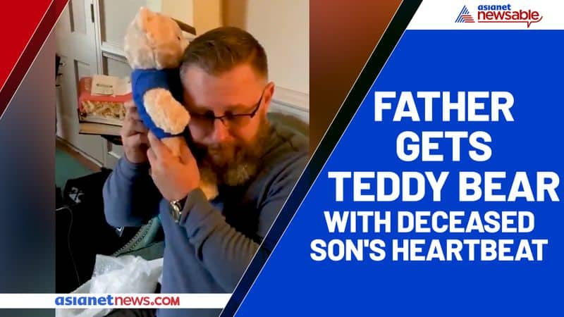 Watch Father gets teddy bear with deceased son's heartbeat - gps