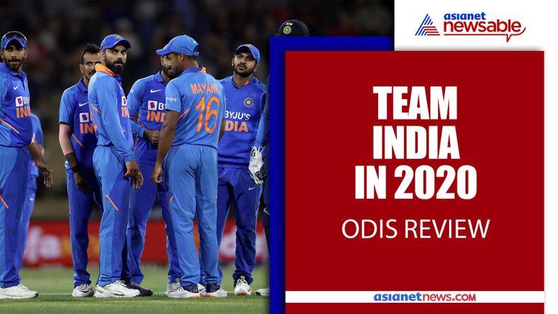 Team India In 2020 ODI Review