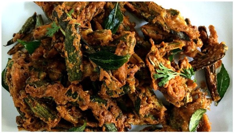 how to make simple and tasty okra fry