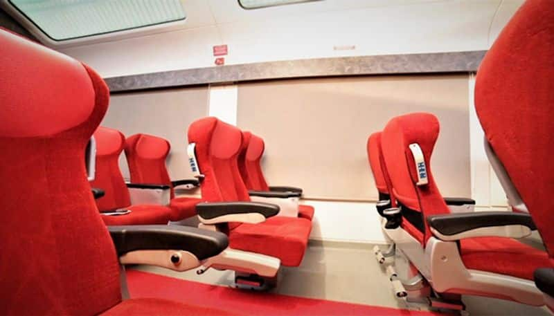 A glimpse into the new vistadome tourist coaches, days after it successfully completes 180 kmph trial run