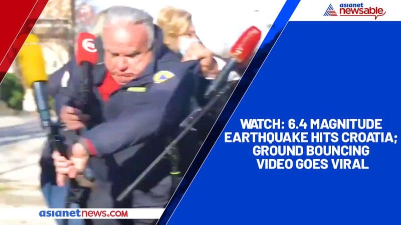 Watch 6.4 magnitude earthquake hits Croatia; ground bouncing video goes viral-tgy