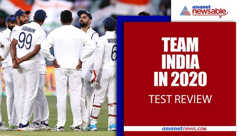 Team India In 2020 Test Match Review