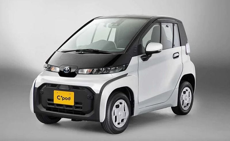 Toyota motors C+Pod Minuscule EV Unveiled In Japan