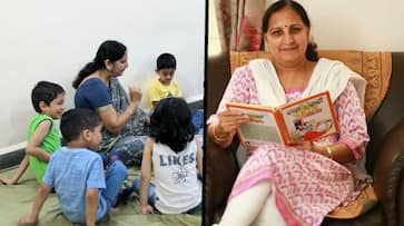 The art of telling stories: How a 65-year-old grandmother is a hit among children for her narration