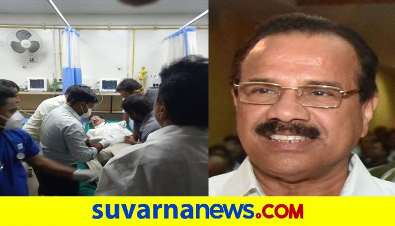 DV Sadananda gowda Shifts To Bengaluru Hospital From Chitradugra rbj