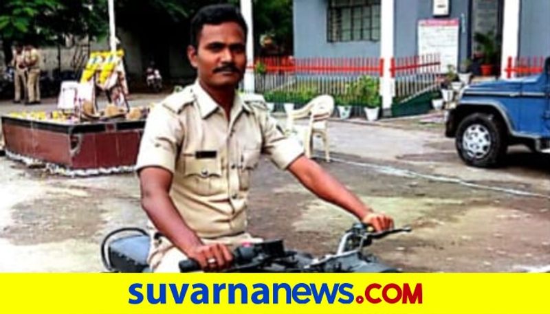 Police constable rescued old woman who was trying to commit suicide dpl