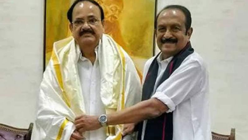 Individual symbol stubbornness... vaiko Meet Venkaiah Naidu