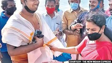 Kerala Students drone helps rescue fishermen stranded mid sea