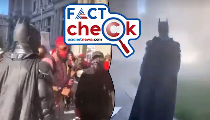 Batman video is not from Capitol Hill