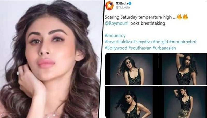 NSE share mouni roy photo says its human error not hack vcs