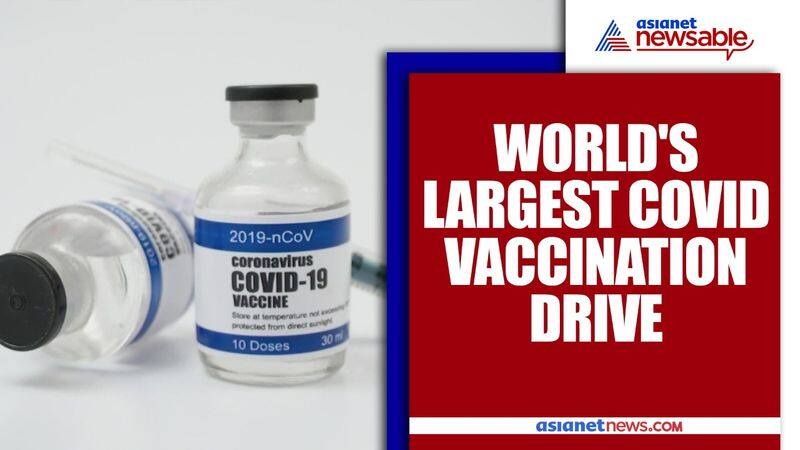 Worlds Largest Covid Vaccination Drive