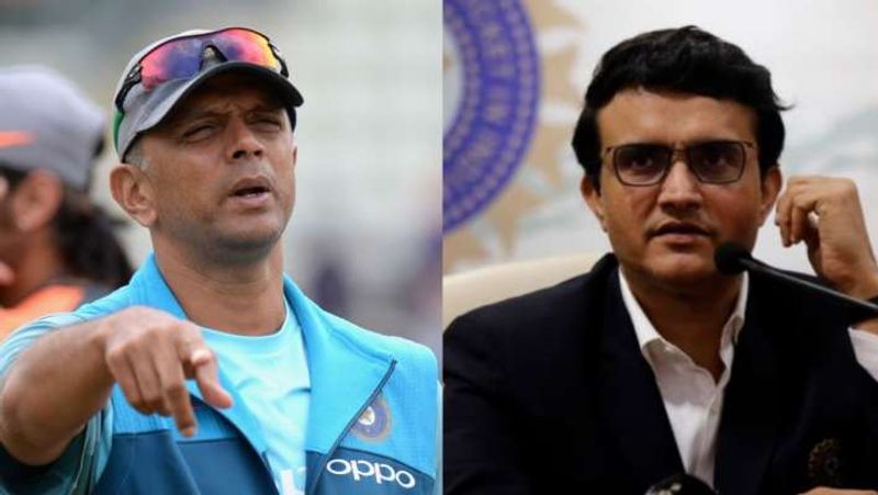 No confirmation on Rahul Dravid appointment as head coach Says BCCI President Sourav Ganguly kvn