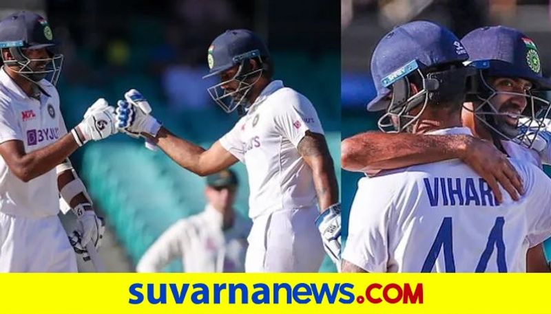 Ashwin Hanuma Save the Match India secure heroic draw in Sydney Test kvn