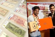 Engineer turns passion into achievement, collects currencies of different countries