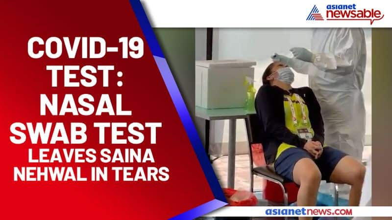 Covid-19 test: Nasal swab test leaves Saina Nehwal in tears - ycb