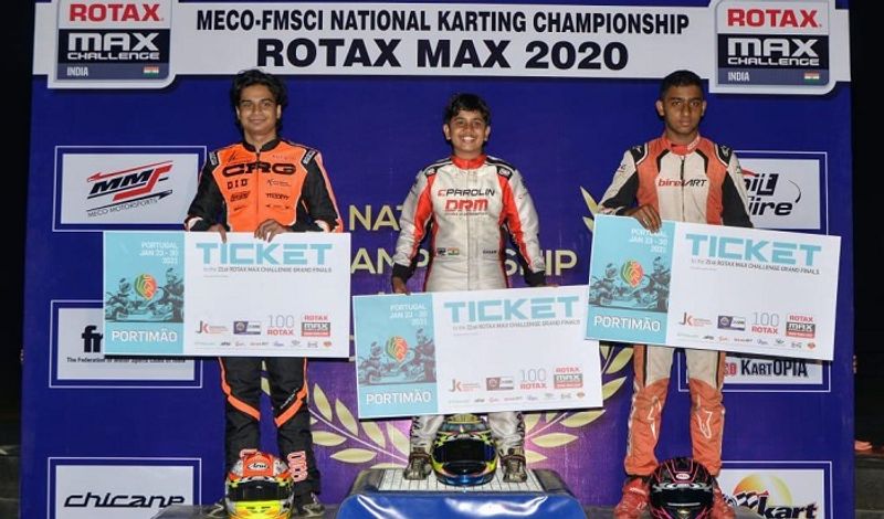 Bangalore young racers dominated MECO FMSCI National Karting Championship 2020 ckm