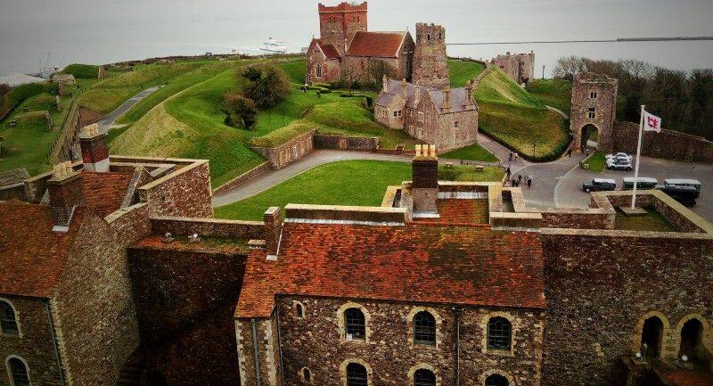 Dover castle London walk travelogue by Nidheesh nandanam