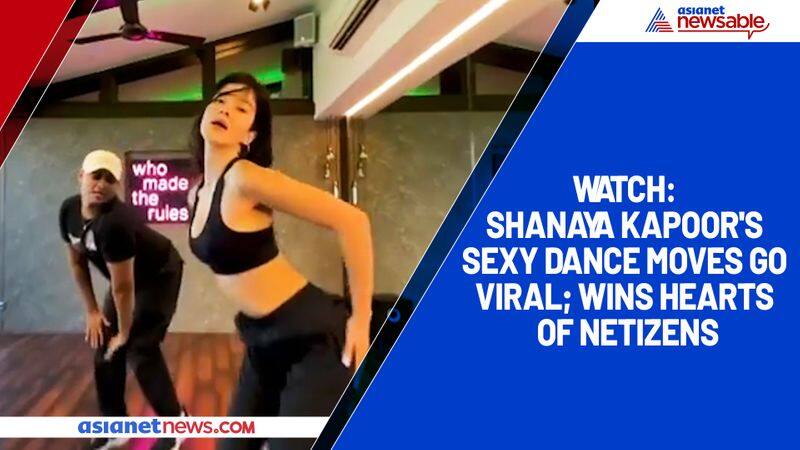 Watch Shanaya Kapoor's sexy dance moves go viral; wins hearts of netizens-tgy