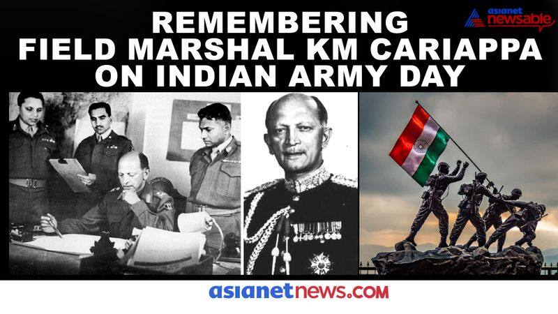 indian army day field marshal km cariappa son kc cariappa pakistan 1965 war