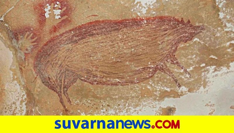 Worlds oldest known cave painting made 45500 years ago found in Indonesia dpl