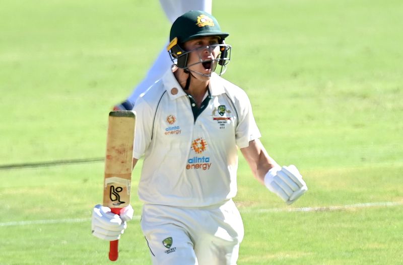 Australia vs England 2nd Ashes Test : Marnus Labuschagne congratulate himself for ducking bouncer