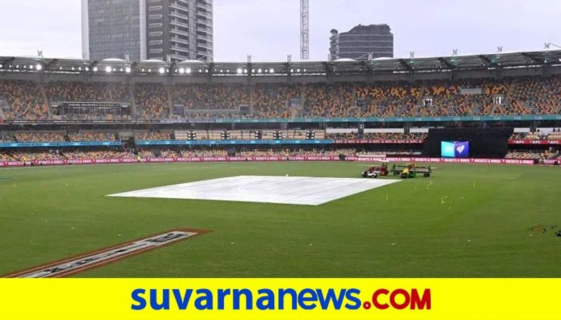 Brisbane Test Rain Delays Start Of Play After Tea break kvn