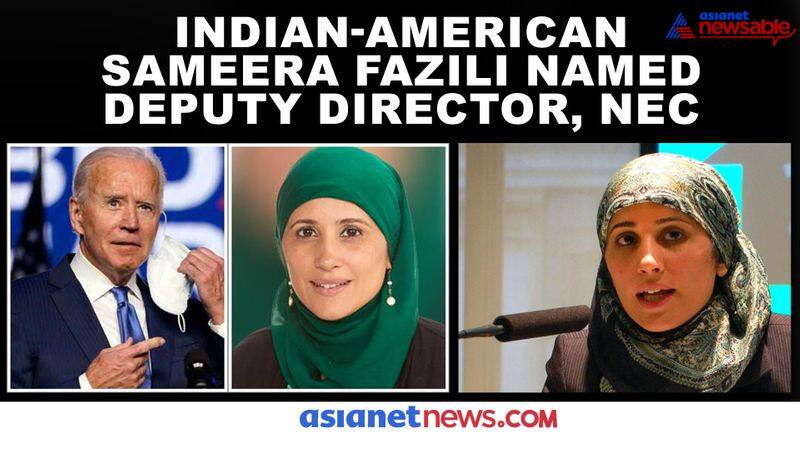 sameera fazili kashmi indian american deputy director national economic council joe biden