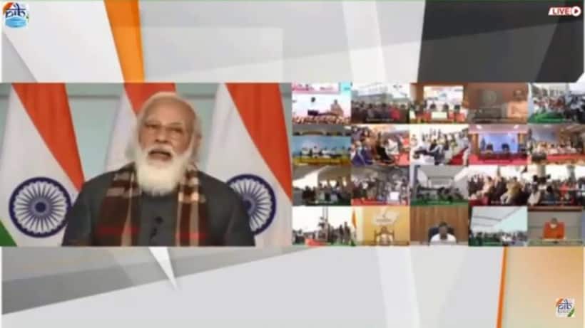 PM Modi flags off 8 trains connecting different regions of country to Statue of Unity in Gujarat