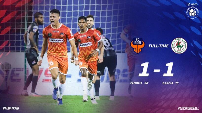 ISL 2021: ఏటీకే మోహన్ బగాన్‌ను నిలువరించిన గోవా ఎఫ్‌సీ... మ్యాచ్ డ్రా...