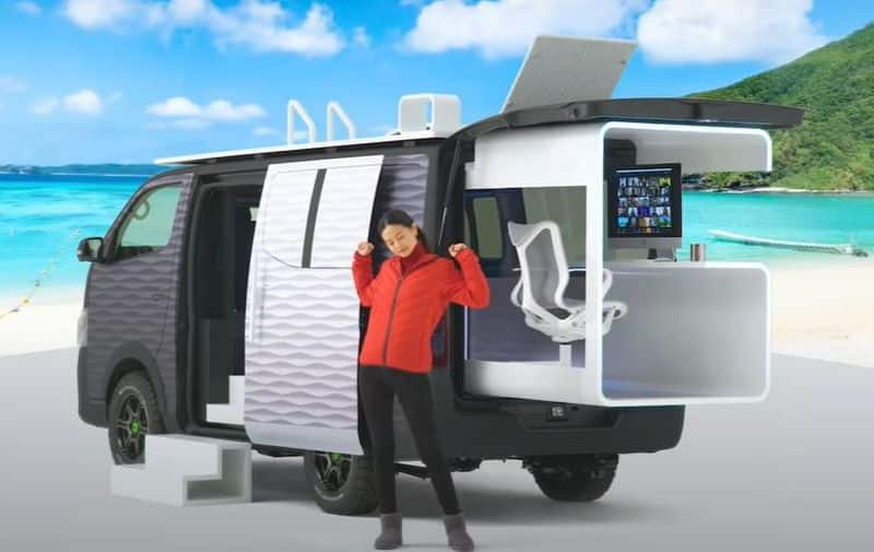 Nissan introduce Caravan concept car for love to travel and work from home professionals ckm